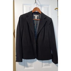 Requirements - Women’s Classic Black Structured Blazer - Sz 6